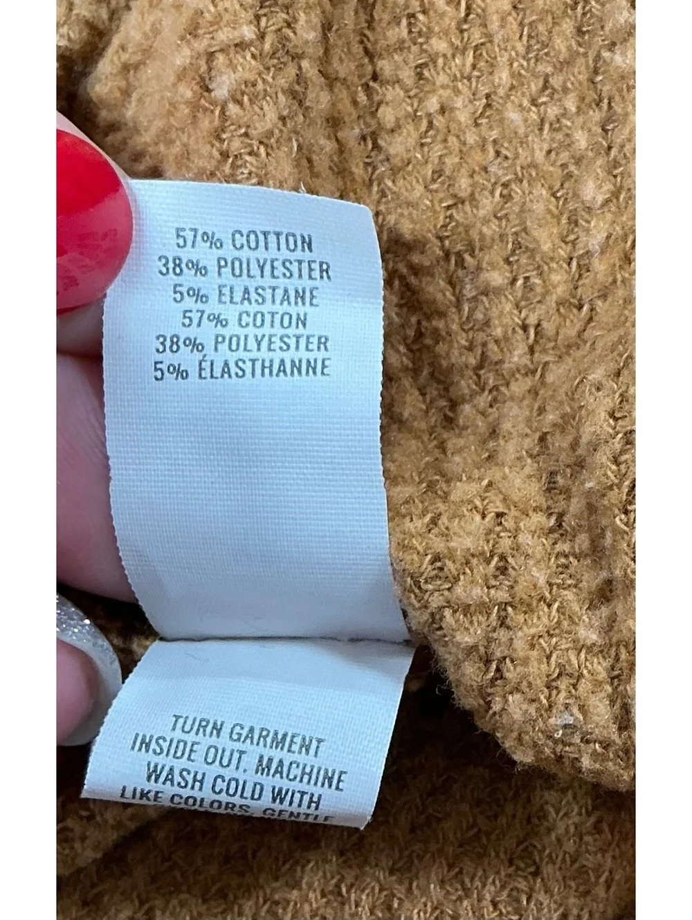 Aerie Brown‎ Waffle Knit Jogger Pants XS